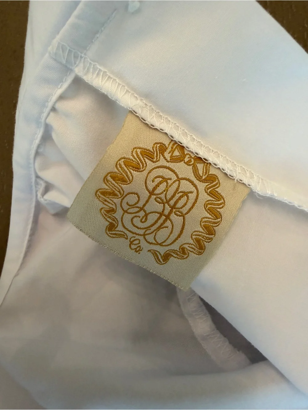 Beaufort Bonnet Boys’ Peter Pan Collar White Short-Sleeve Dress Shirt • Size 3T